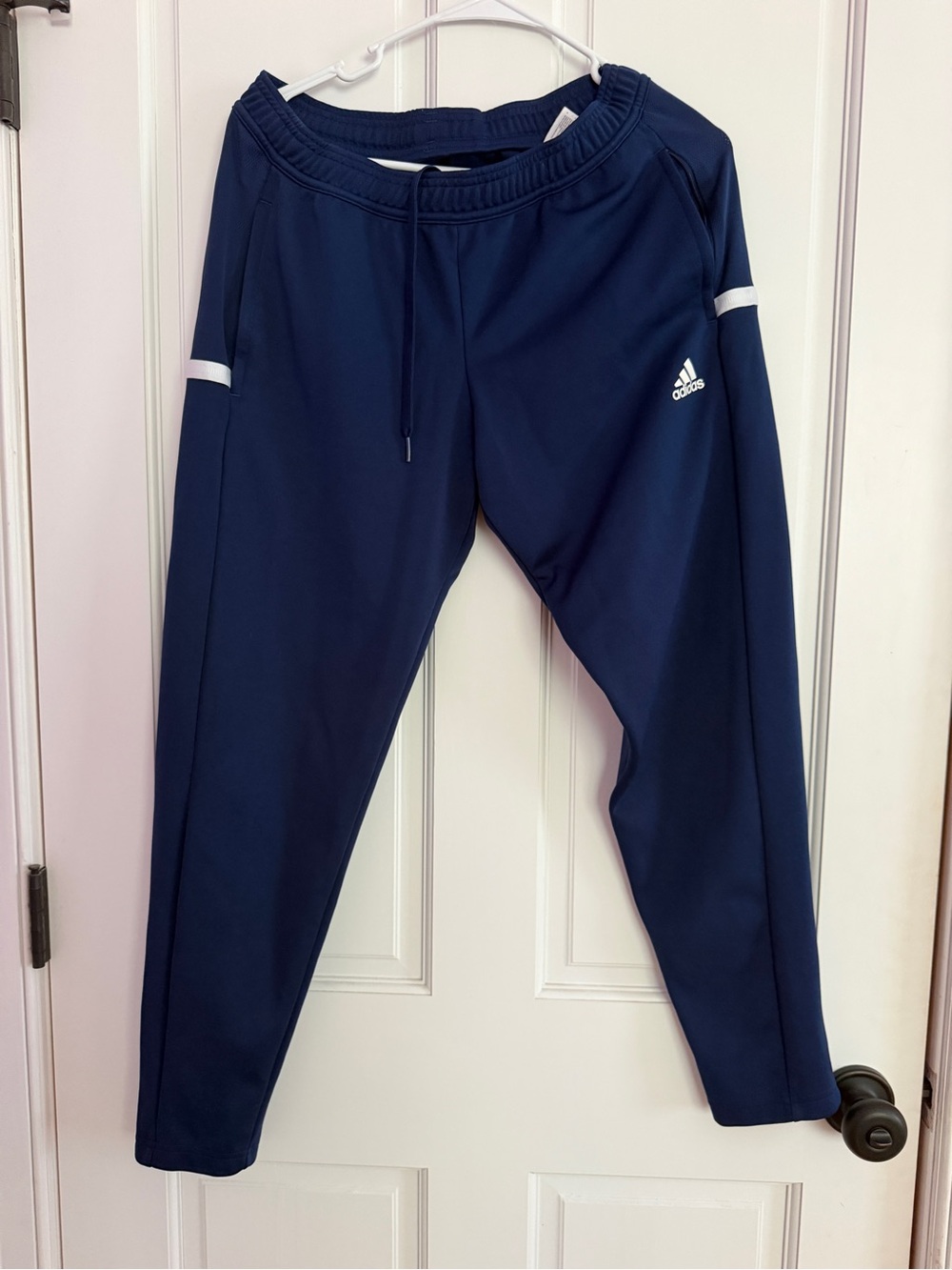 adidas AEROREADY Jogger Pants M Navy Drawstring with Pockets